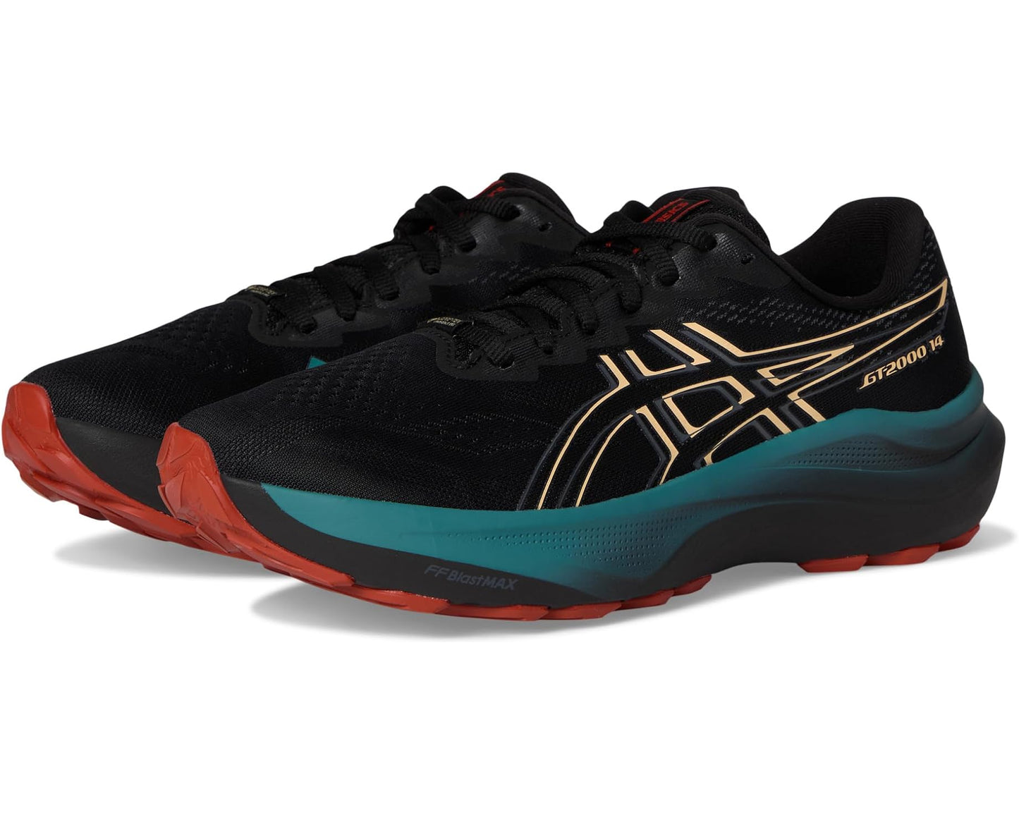 Men's ASICS Gt-2000 14 Gtx Black/Apricot Crush
