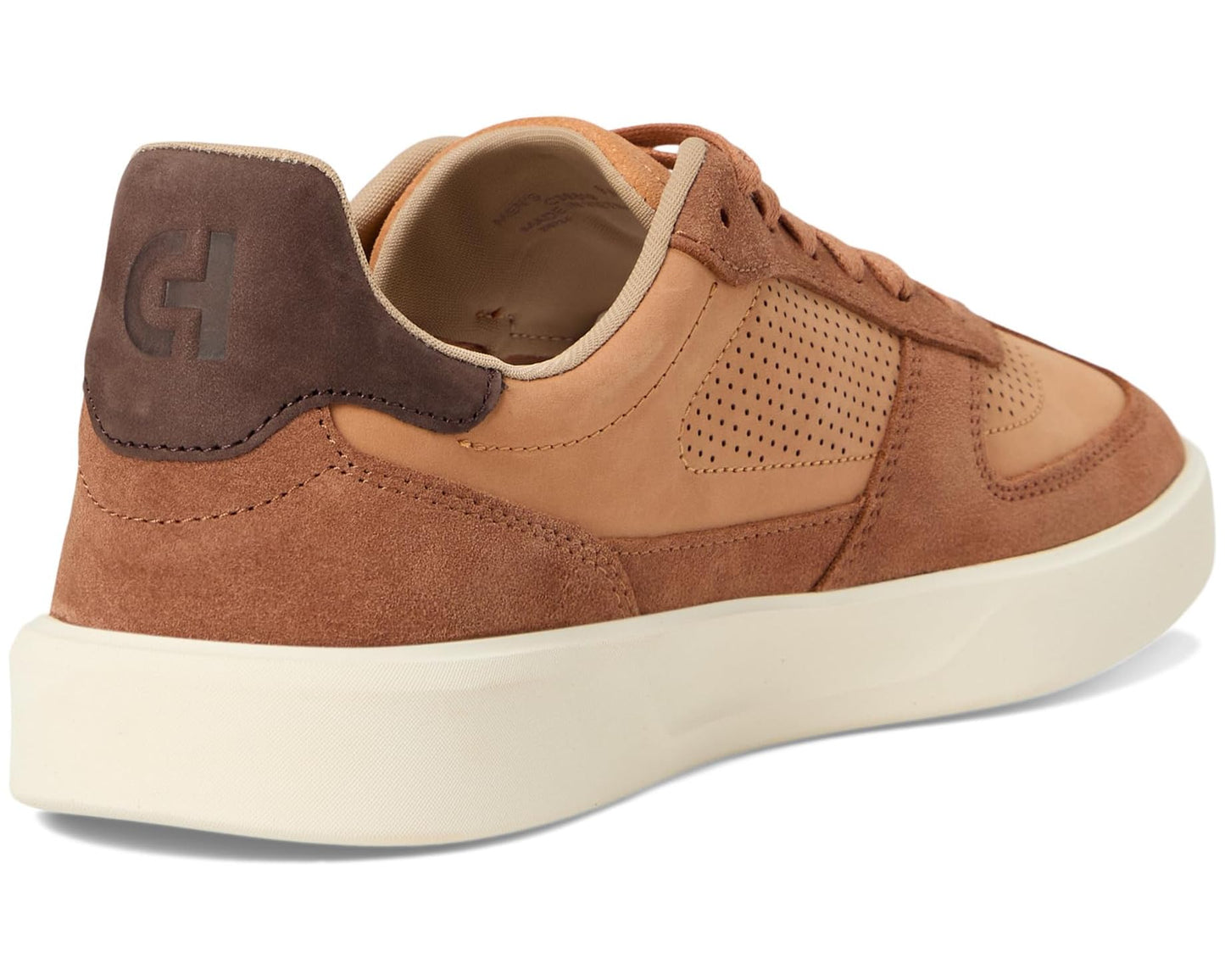 Men's Cole Haan Grand Crosscourt Modern Turf Sneaker British Tan/Natural Tan/Ivory