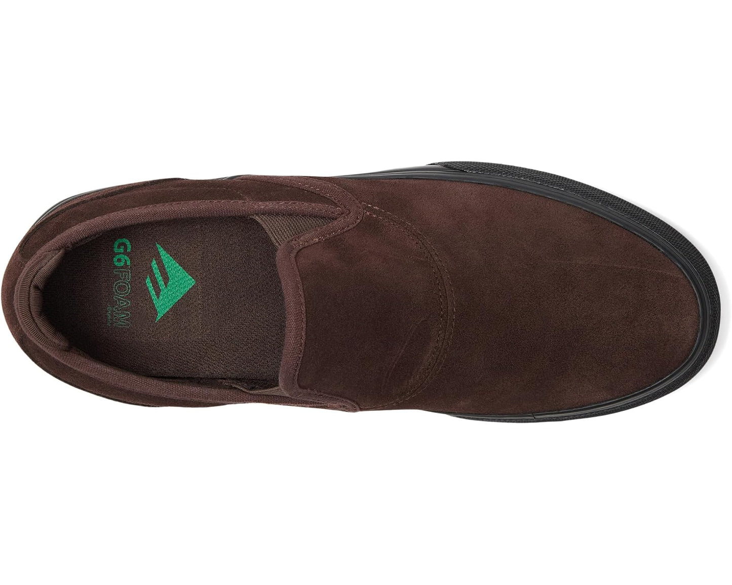 Men's Emerica Wino G6 Slip-On Brown/Black