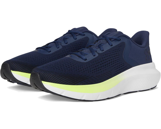 Men's Under Armour Charged Rogue 5 Washed Navy/High Vis Yellow/Black