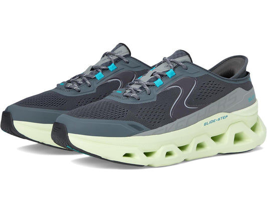 Men's SKECHERS Glide-Step Altus Hands Free Slip-In Charcoal/Lime