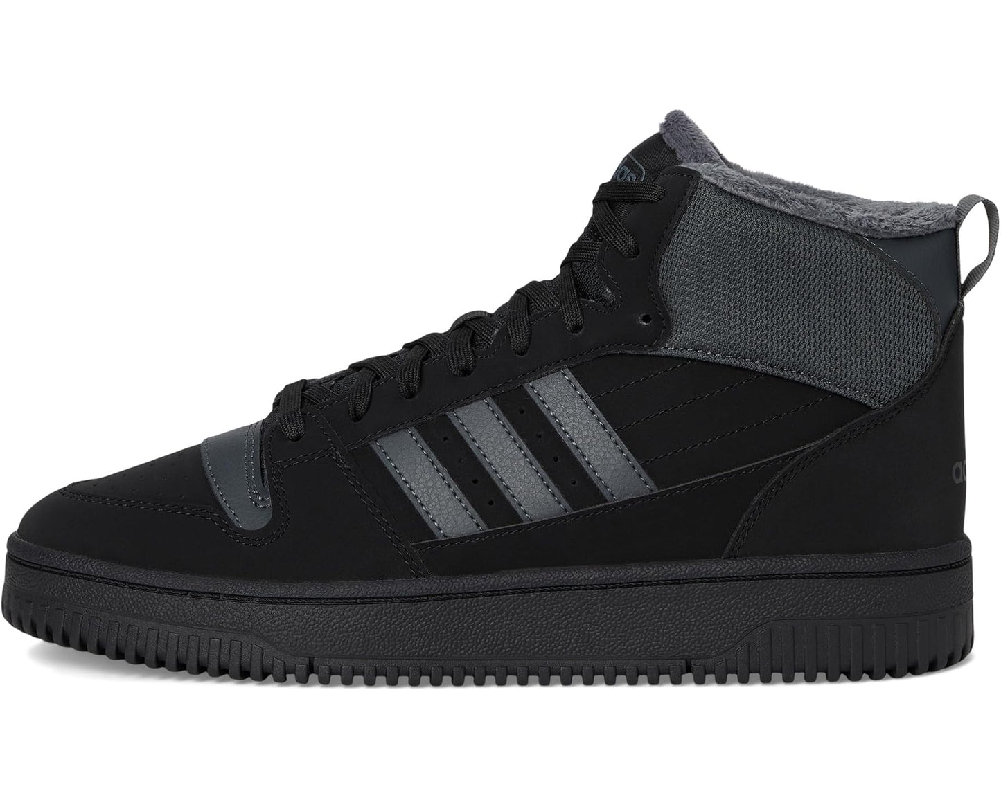 Unisex adidas Turnaround Winterized Mid Top Black/Grey/Black