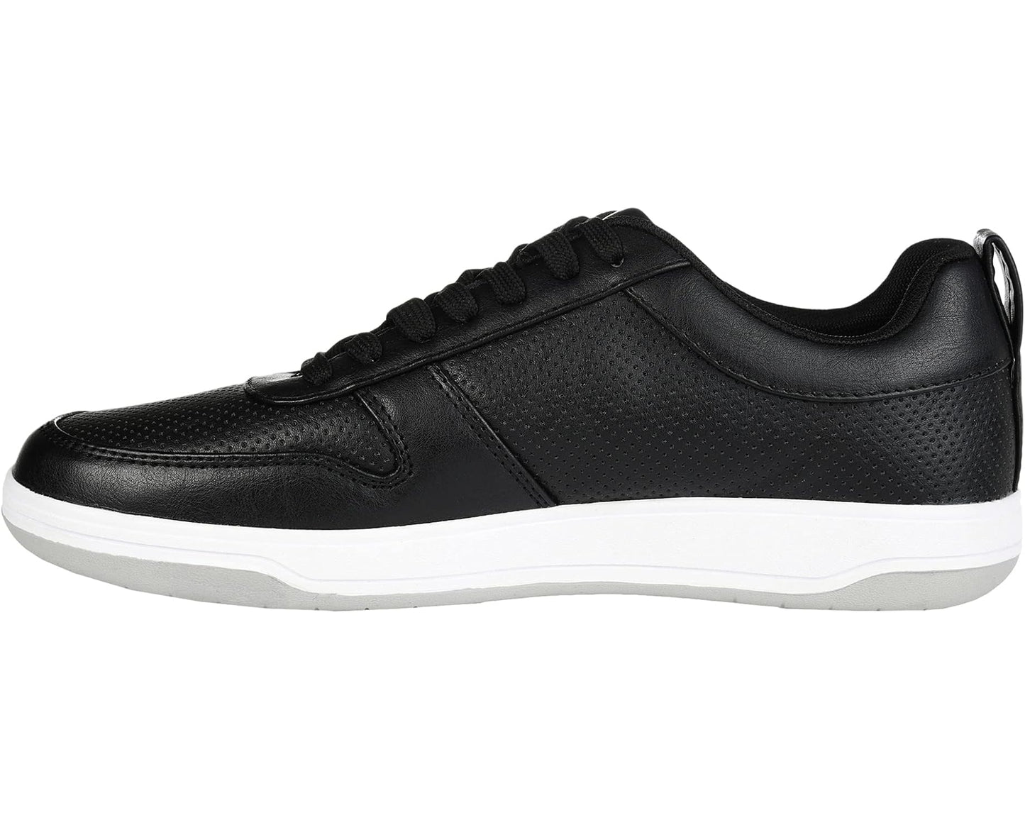 Men's Vance Co. Ryden Casual Perforated Sneaker Black