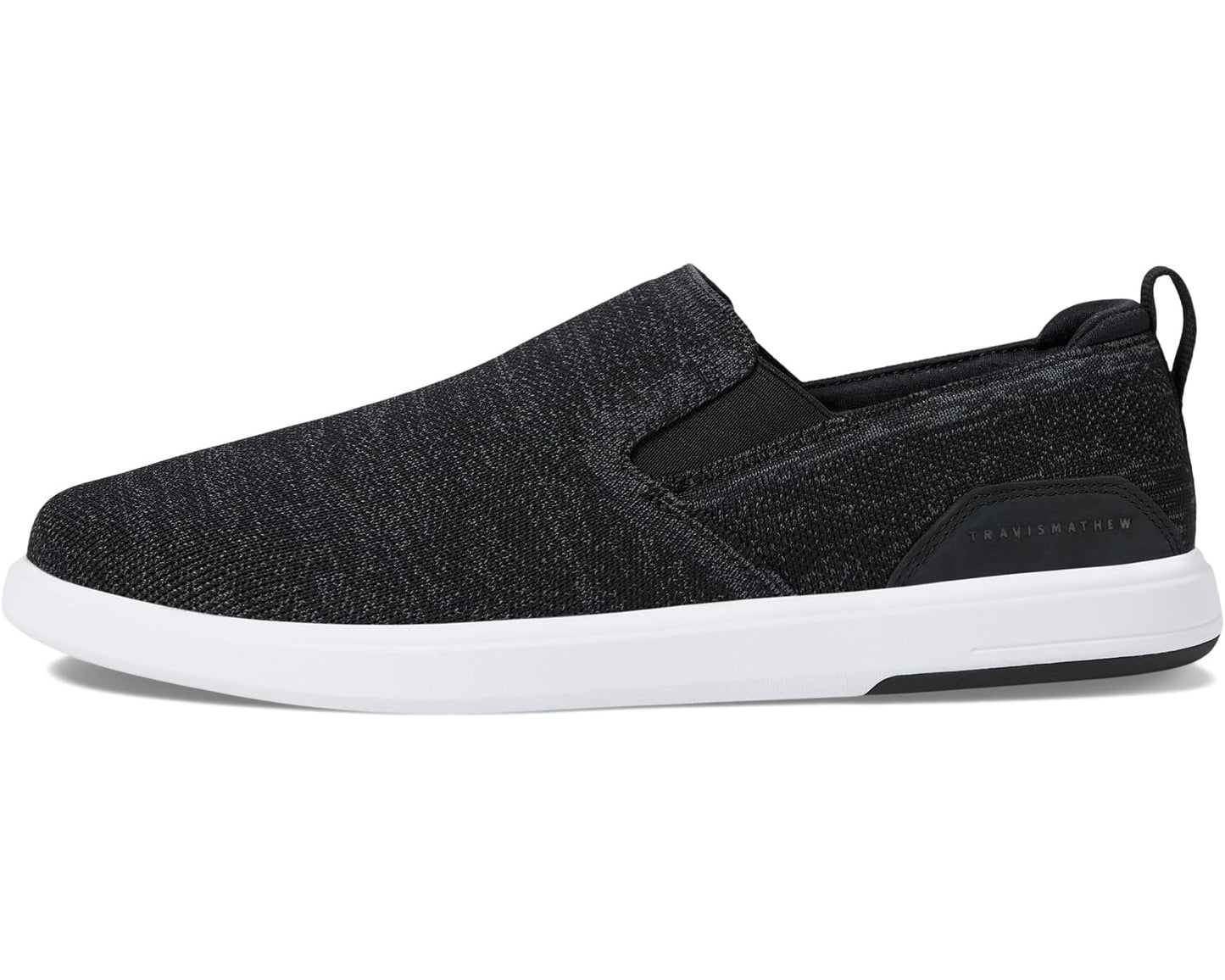 Men's TravisMathew The Daily Knit Slip Heather Black