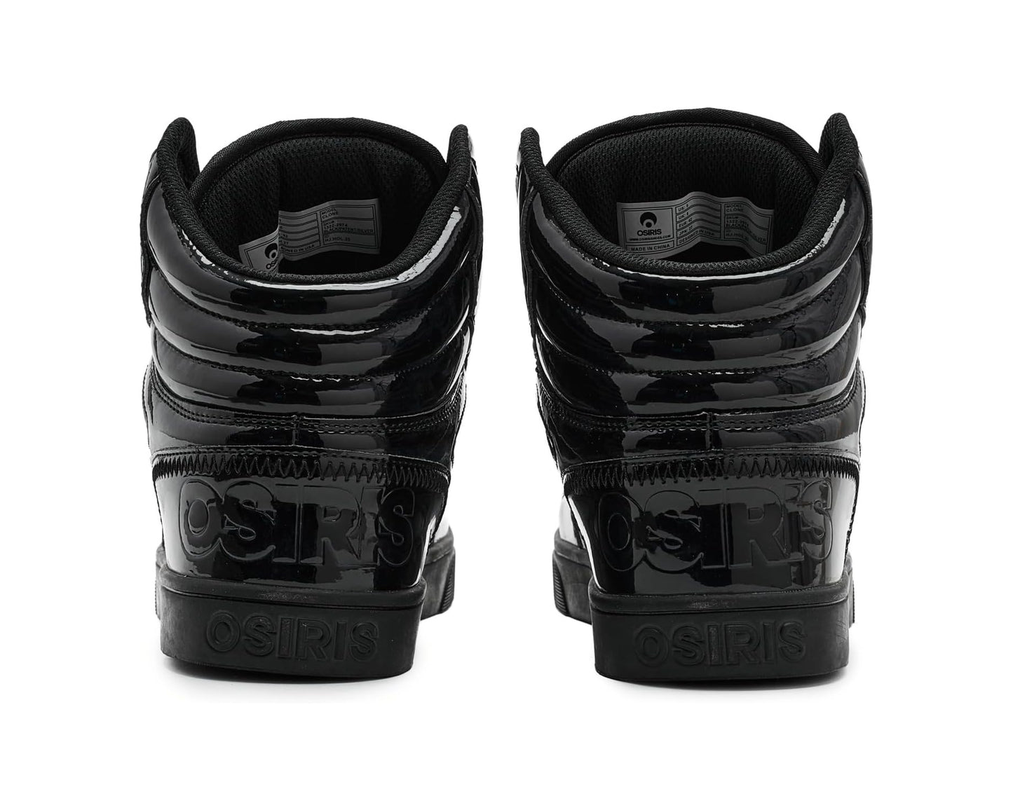 Men's Osiris Clone Black/Patent/Silver