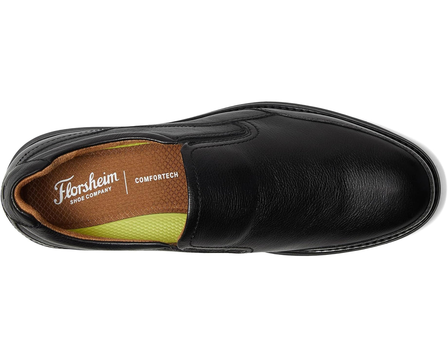 Men's Florsheim Launch Moc Toe Slip-On Black