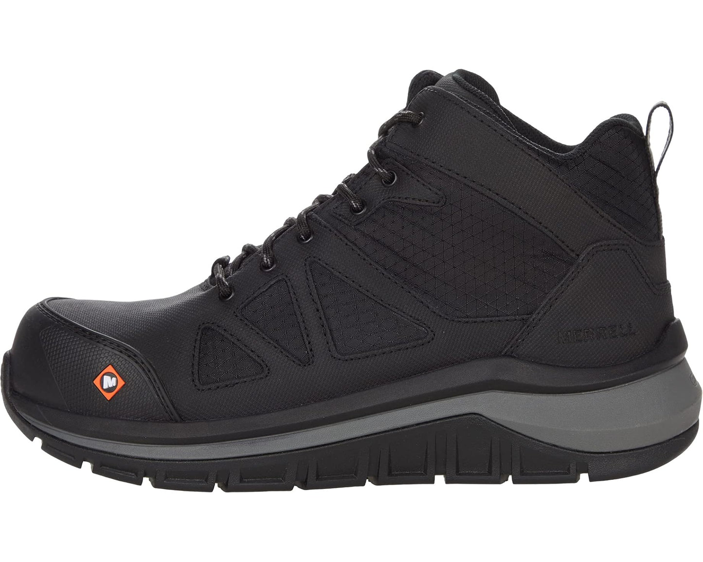 Unisex Merrell Work Fullbench Speed Mid CF Black