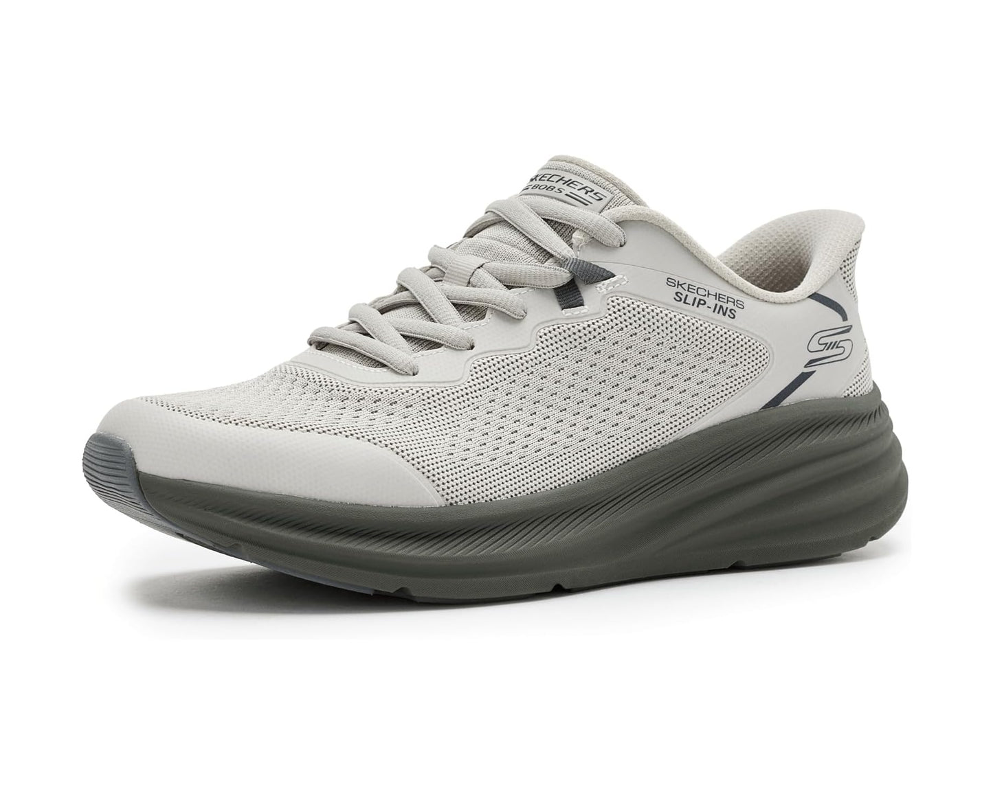 Men's BOBS from SKECHERS Bobs Skillz Slip-Ins Sneakers Natural/Olive
