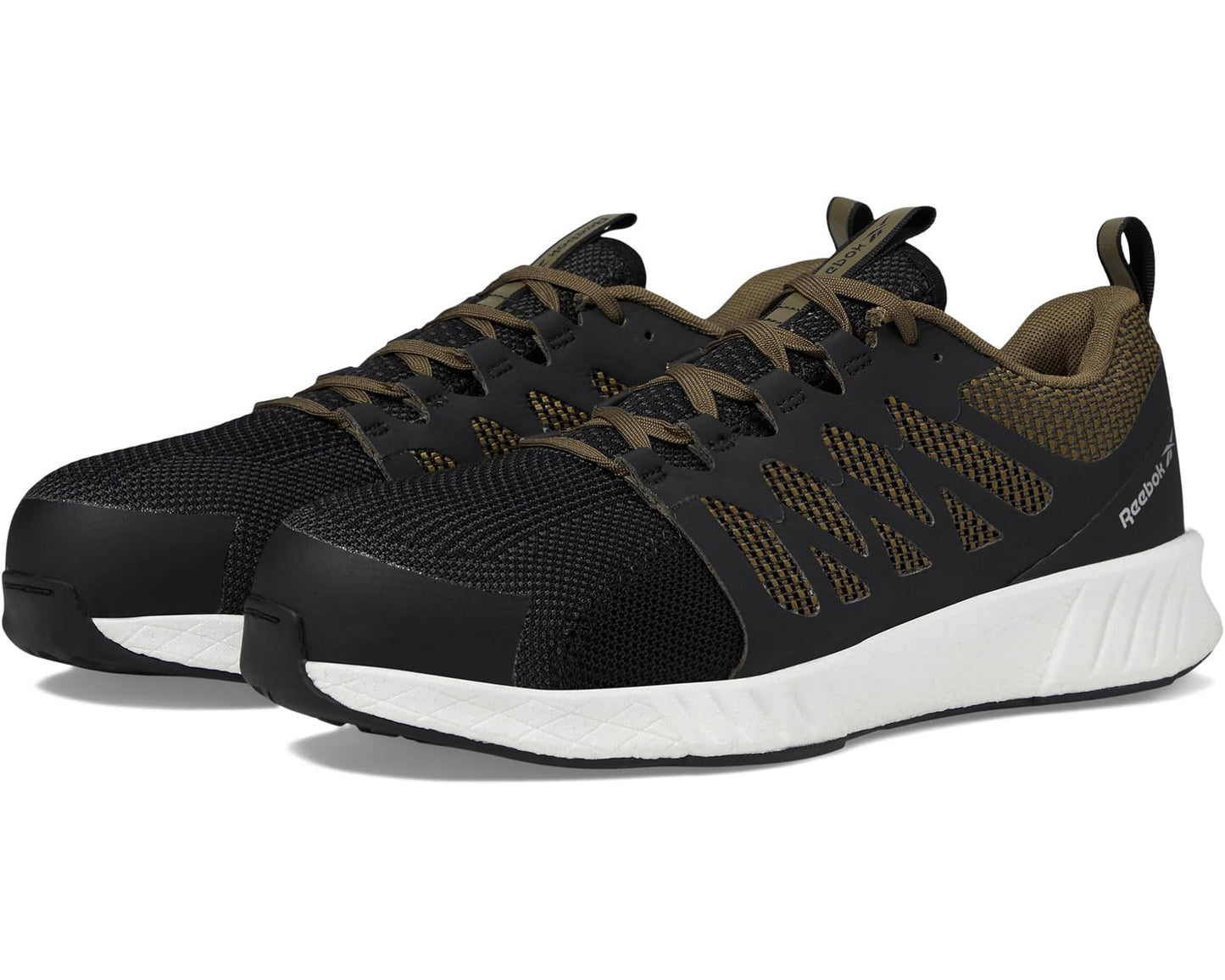 Men's Reebok Work Fusion Flexweave Cage Composite Toe Brown