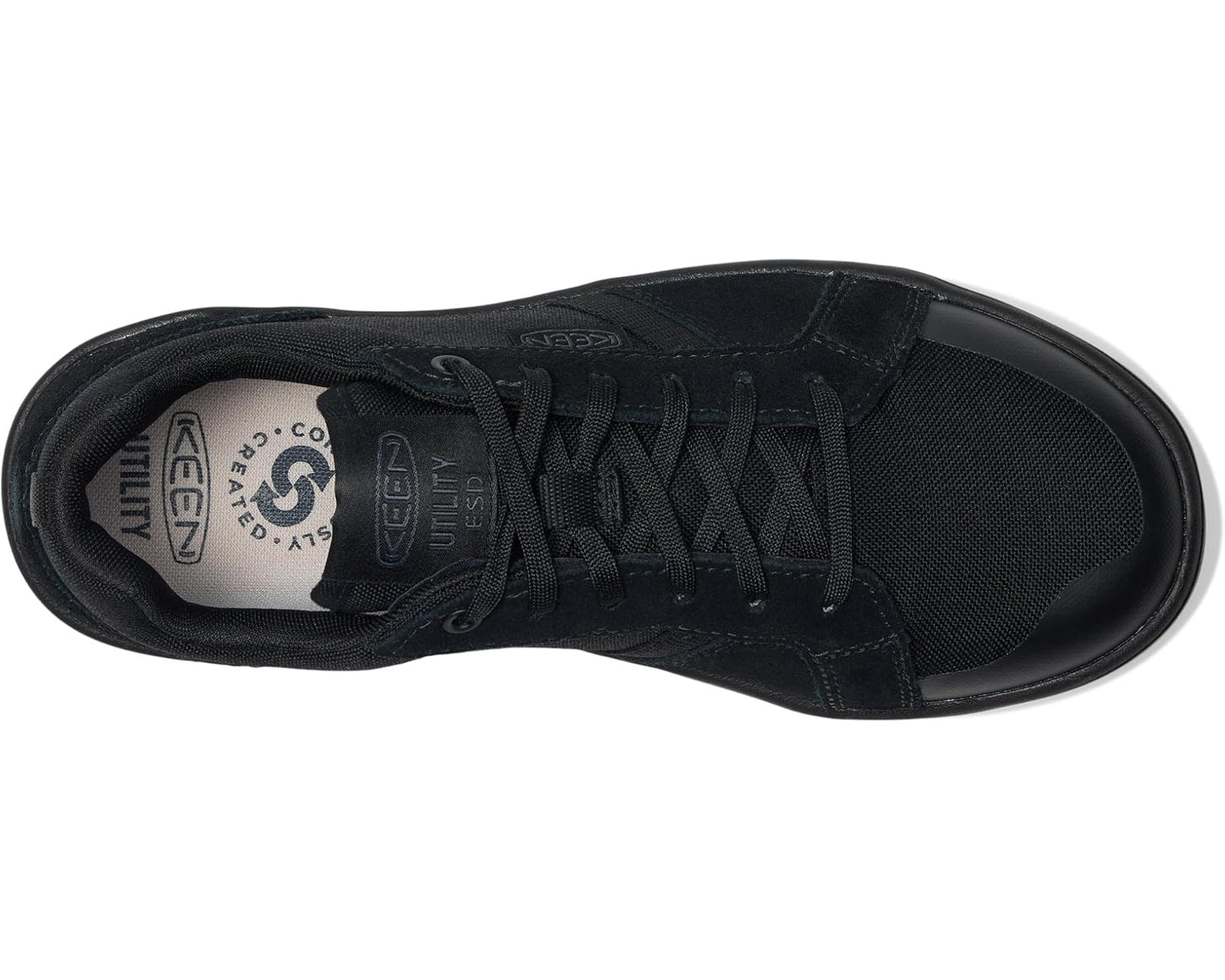 Men's KEEN Utility Kenton ESD Work Shoe (Soft Toe) Black/Black