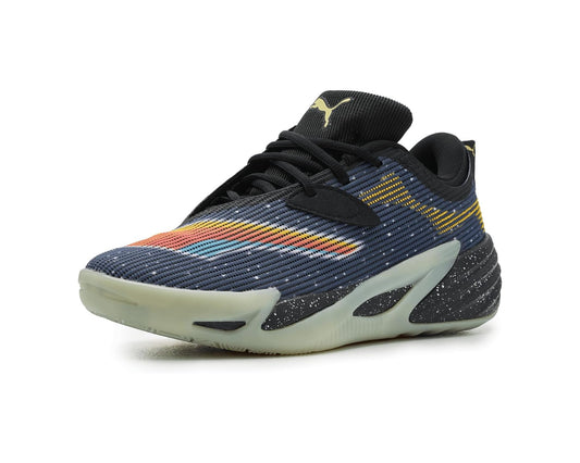 Men's PUMA All-Pro Nitro 2 E.T. Basketball Shoes Elektro Blue/Black