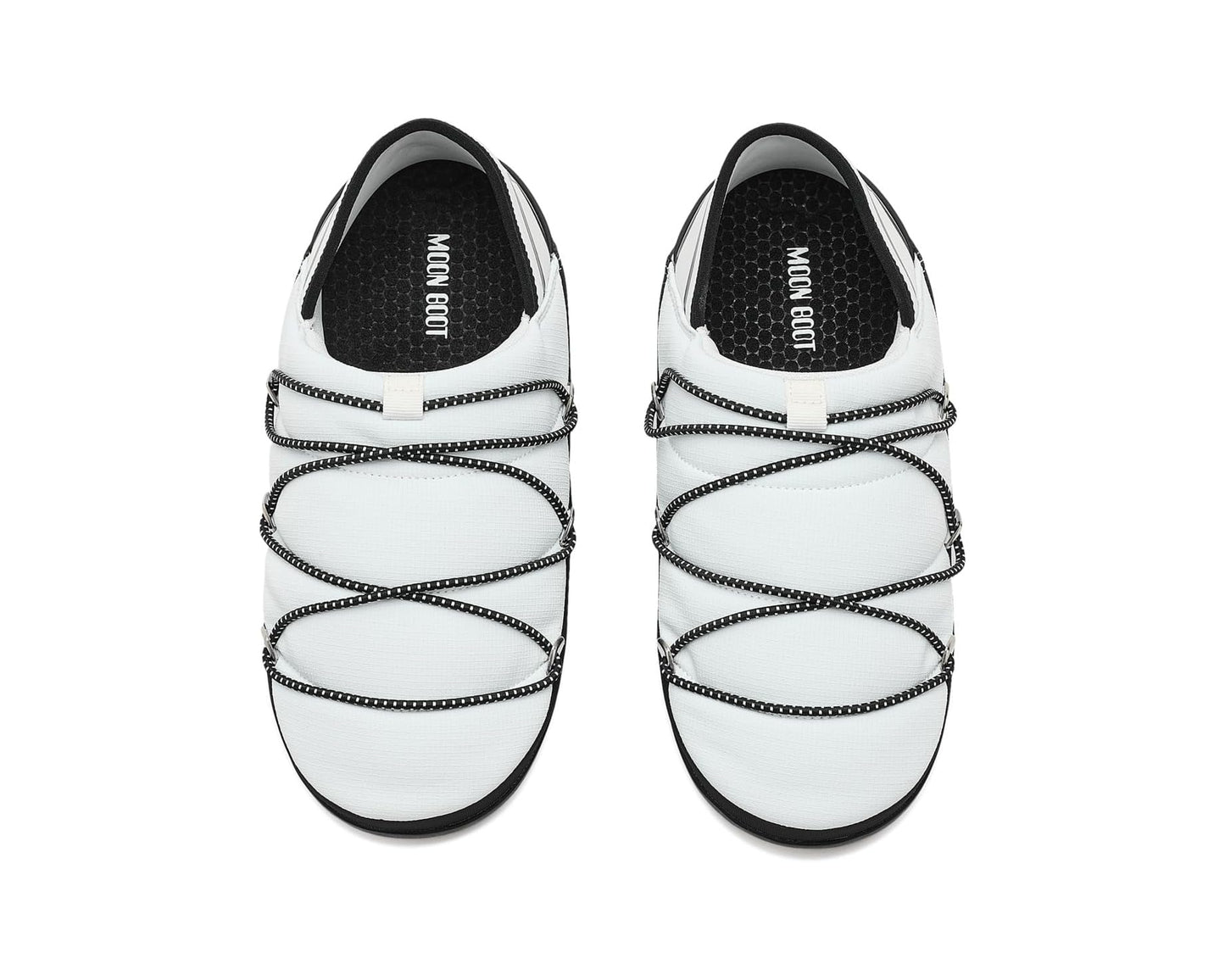 Unisex MOON BOOT Icon Slipper White