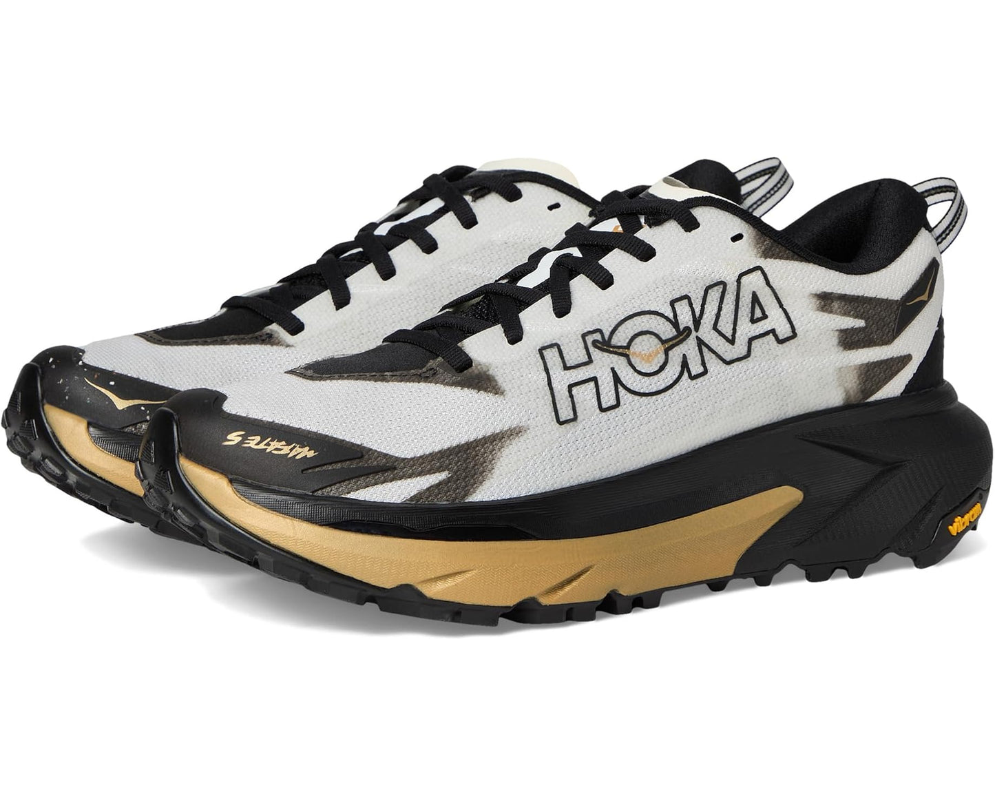Men's Hoka Mafate 5 Black/Gold