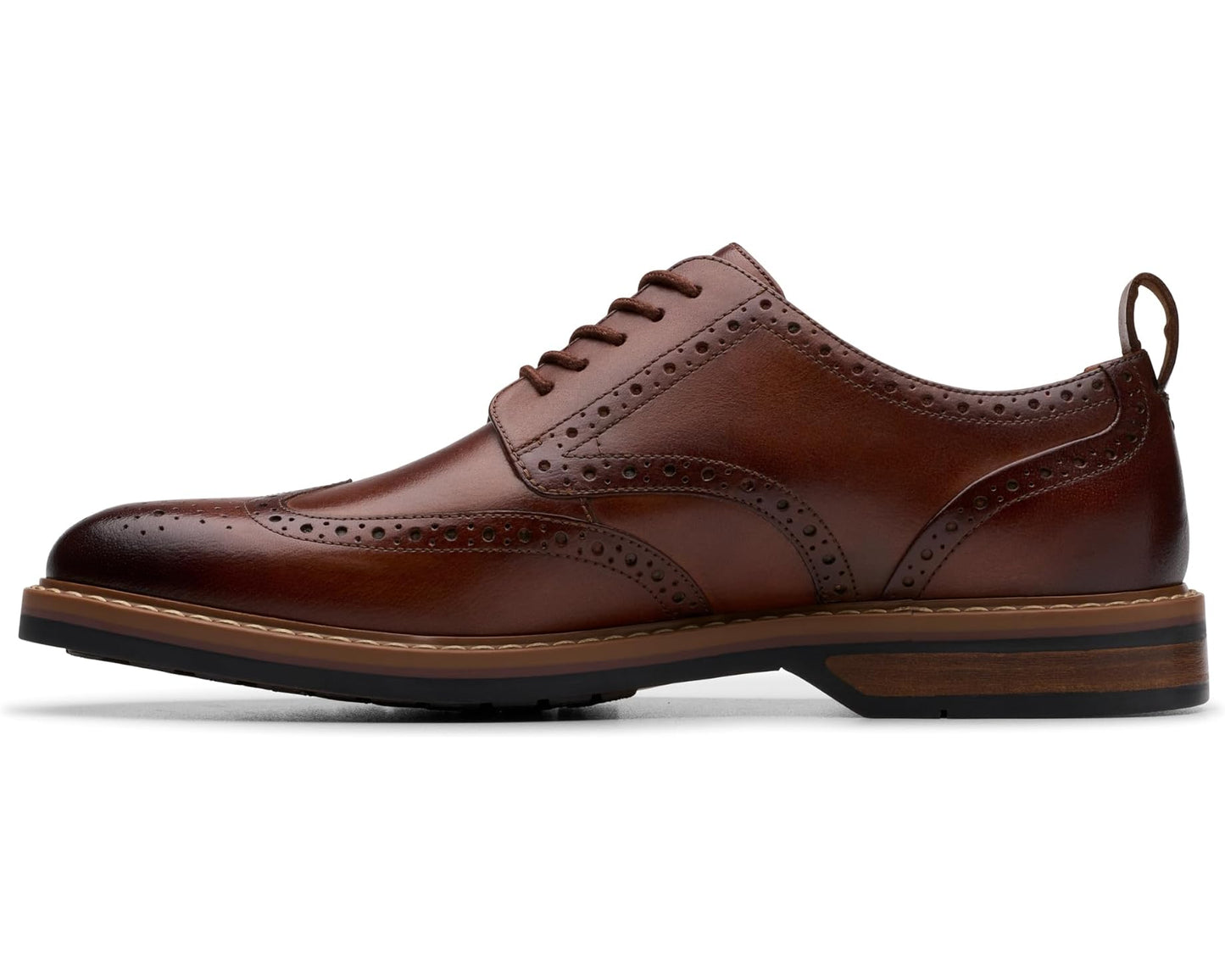 Men's Clarks Aldwin Limit Mid Tan Leather