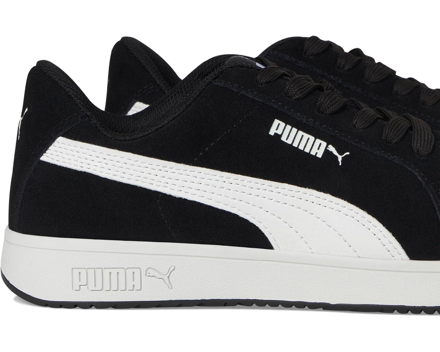 Men's PUMA Safety Iconic Suede Low ASTM EH Black/White