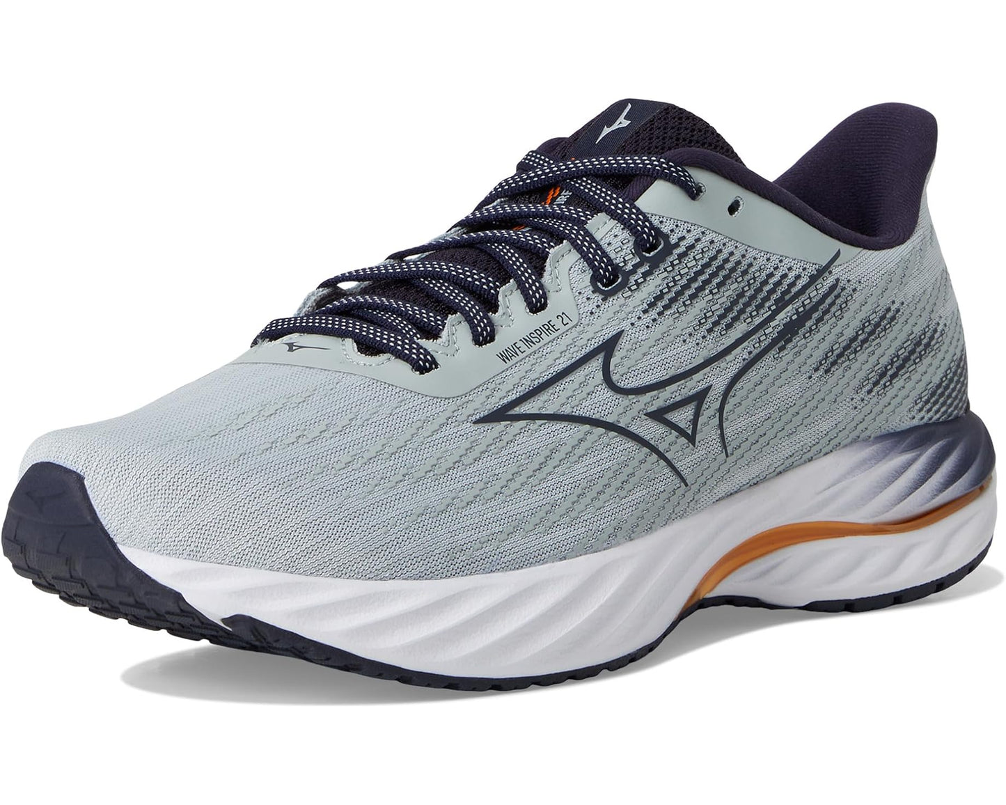 Men's Mizuno Wave Inspire 21 Pearl Bl/Baritone Bl