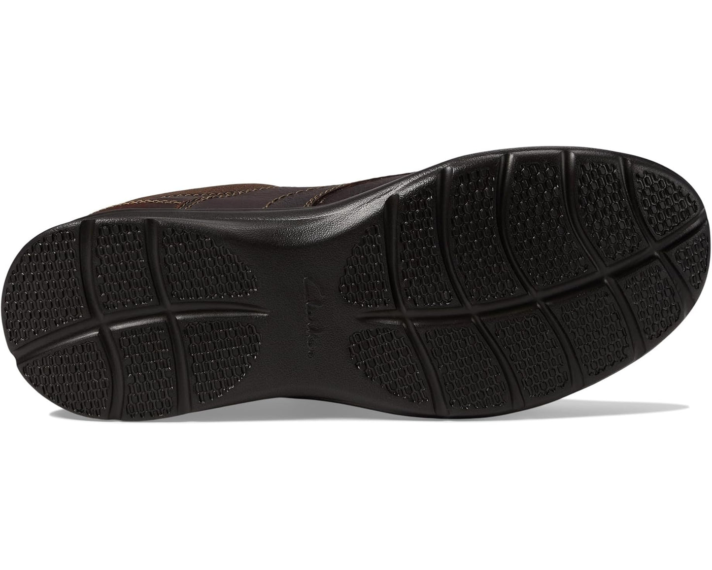 Men's Clarks Cotrell Edge Brown Oily Leather