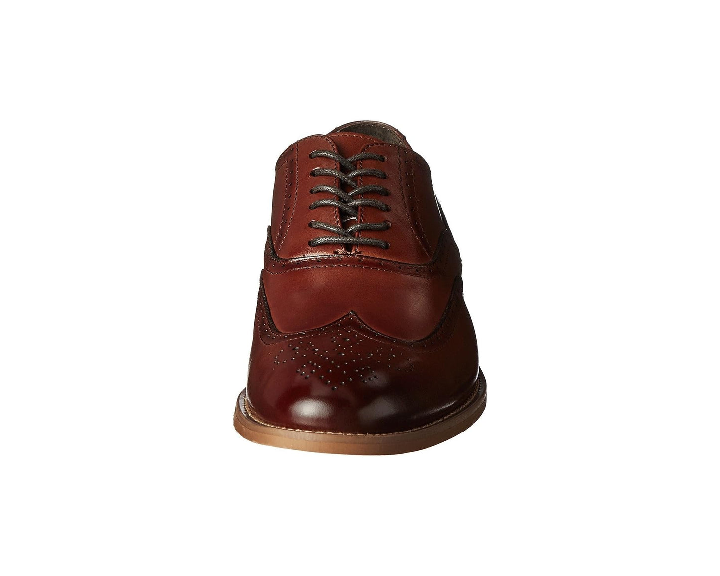 Men's Stacy Adams Dunbar Wingtip Oxford Cognac