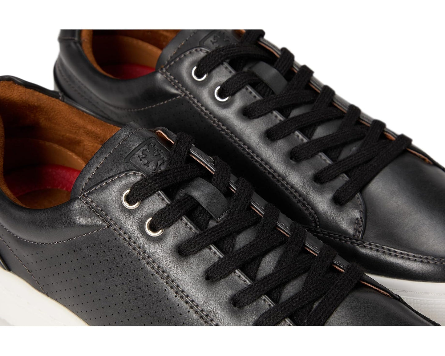 Men's Stacy Adams Dorian Lace-Up Sneakers Black