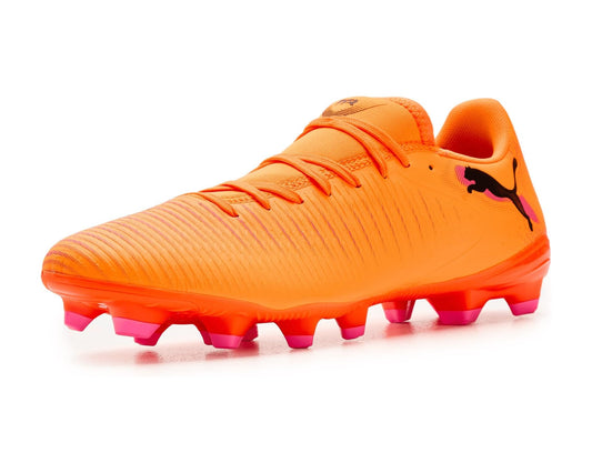 Men's PUMA Future 8 Play Firm, Artificial Ground Soccer Cleats Heat Fire/Black/Ravish