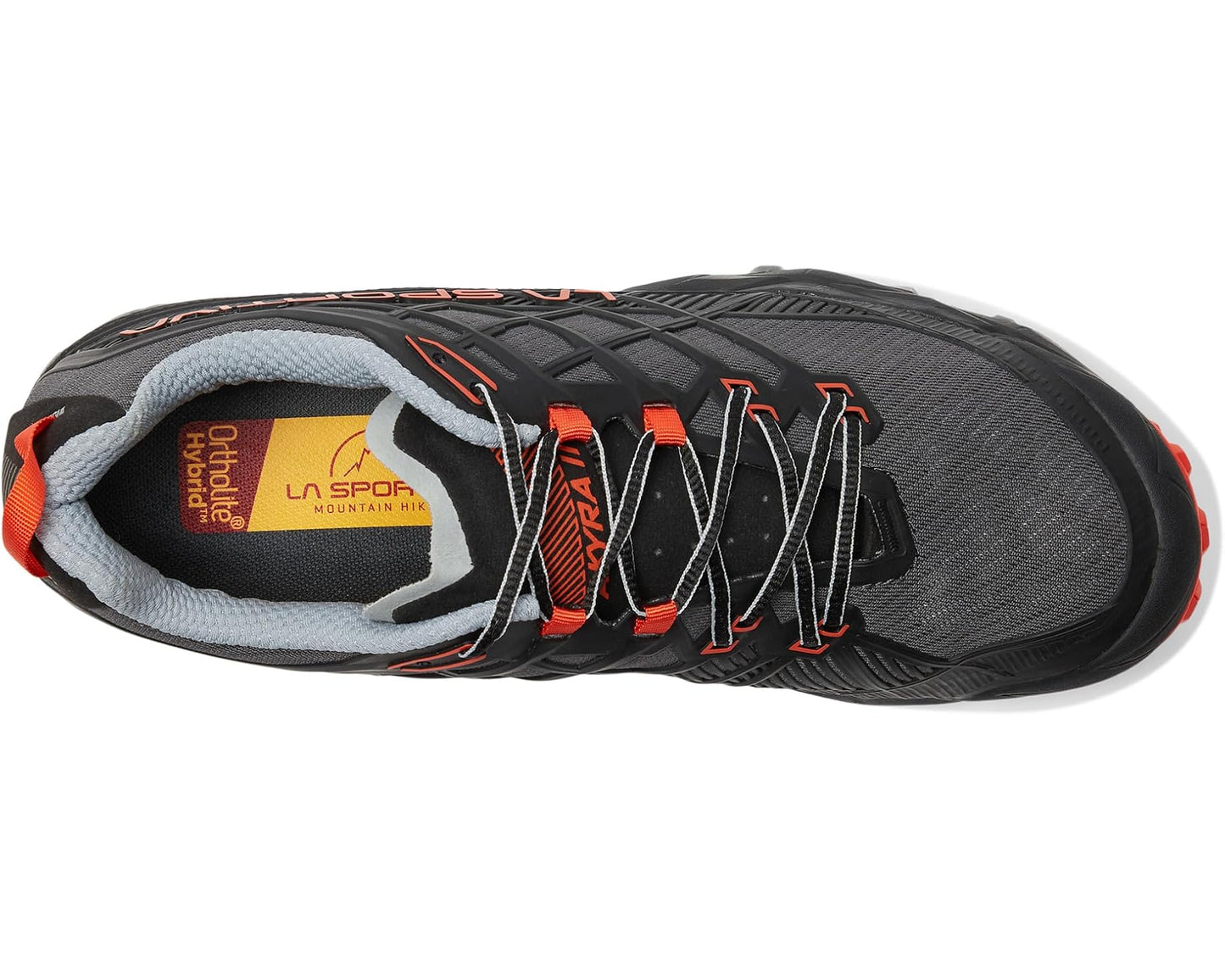 Men's La Sportiva Akyra II Carbon/Cherry Tomato