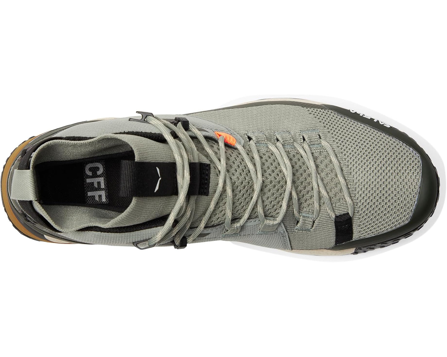 Men's SALEWA Puez Knit Mid PTX Shadow/Dark Olive
