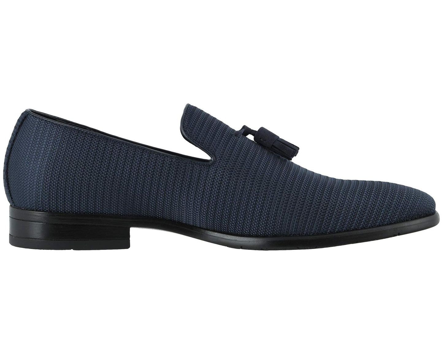 Men's Stacy Adams Tazewell Plain Toe Slip-On Navy