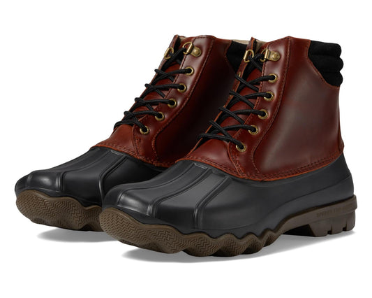 Men's Sperry Avenue Duck Boot Black/Amaretto
