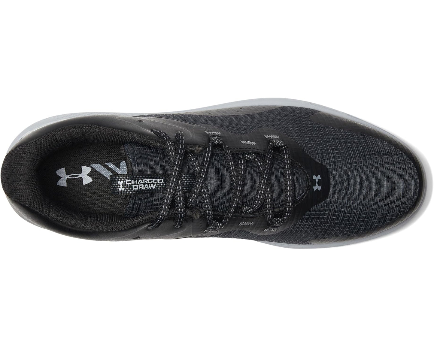 Men's Under Armour Charged Draw 2 Spikeless Black/Black/Mod Gray