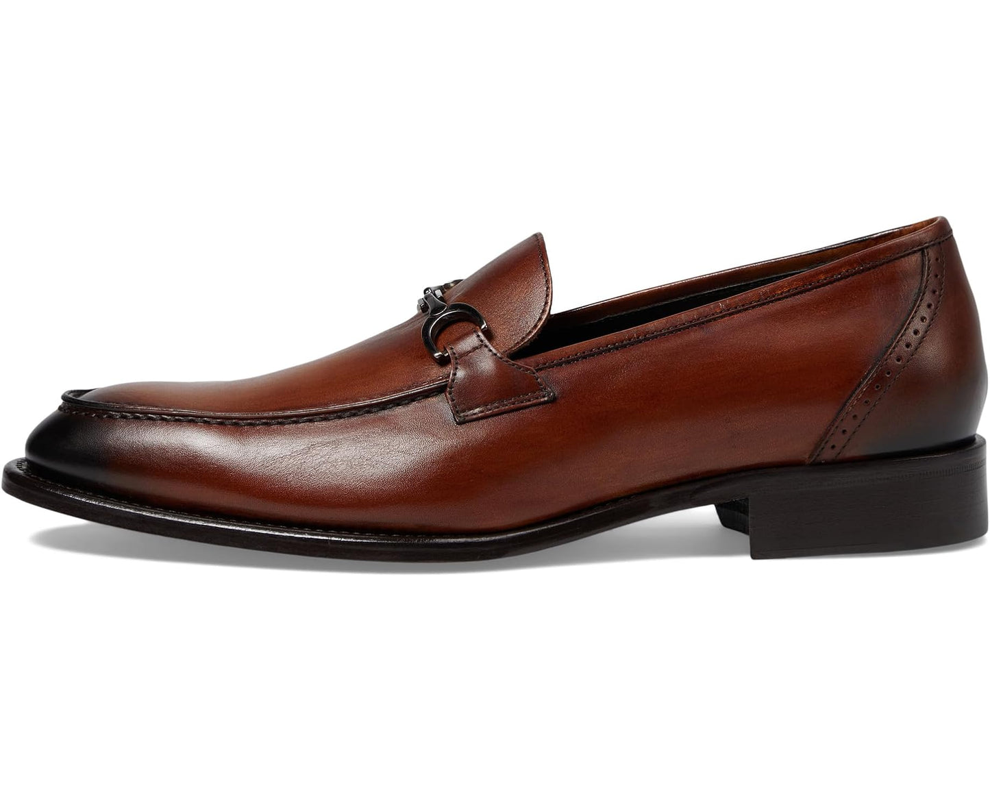Men's Johnston & Murphy Collection Ellsworth Bit Brown Italian Calfskin