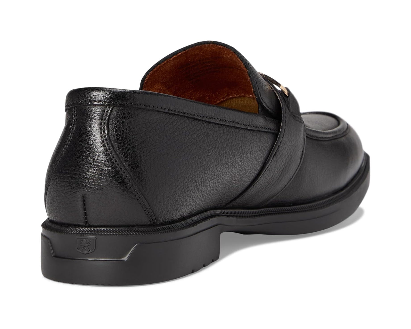 Men's Stacy Adams Todridge Moc Toe Slip-On Loafer Black Tumble