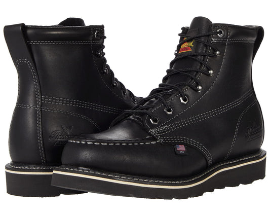 Men's Thorogood American Heritage Midnight Series 6 Moc Toe Black