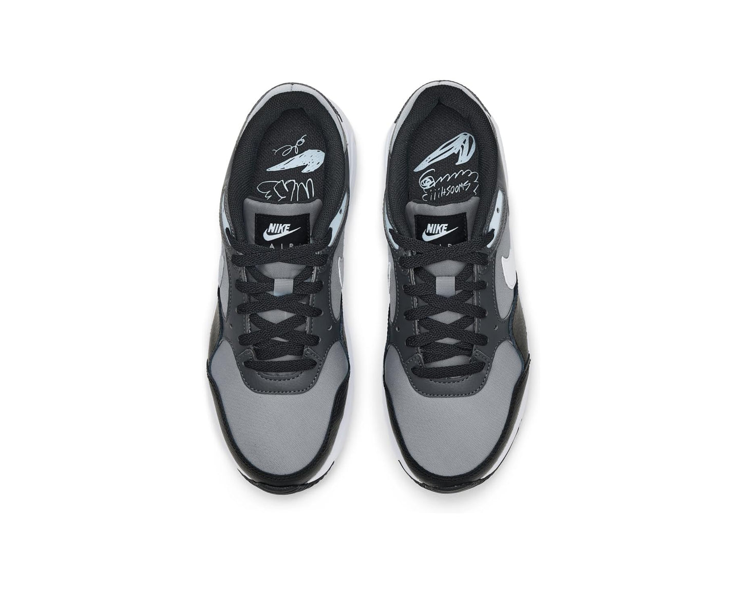 Men's Nike Air Max SC Black/White/Iron Grey/Blue Tint