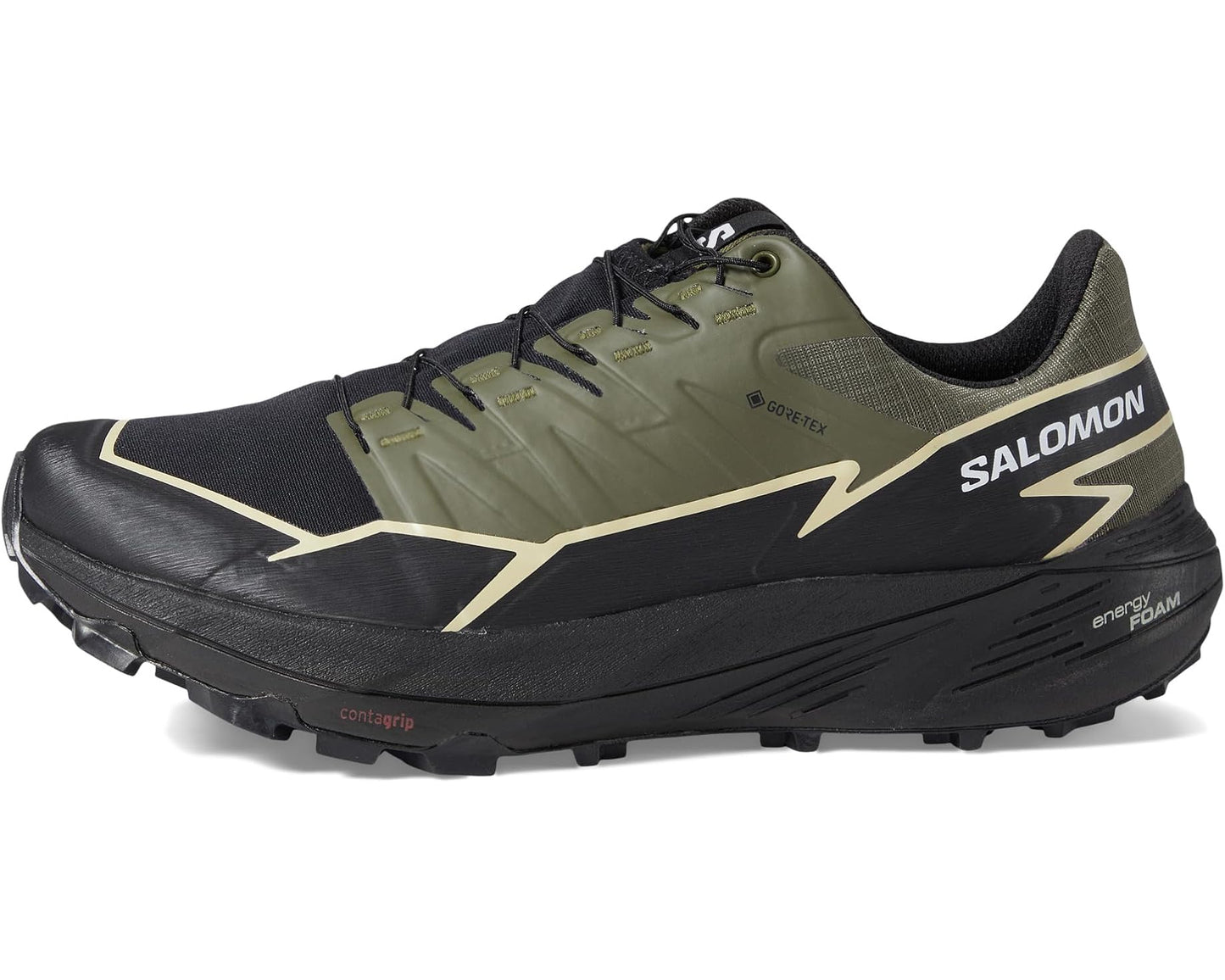 Men's Salomon Thundercross GORE-TEX® Olive Night/Black/Alfalfa