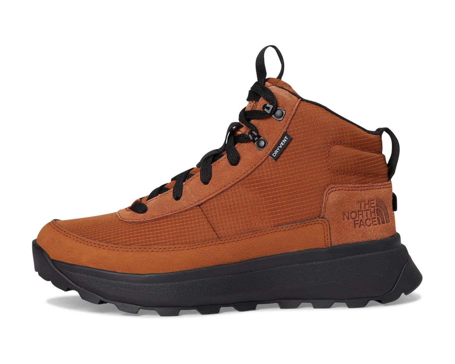 Men's The North Face Bergen Mid WP Burnt Umber/TNF Black