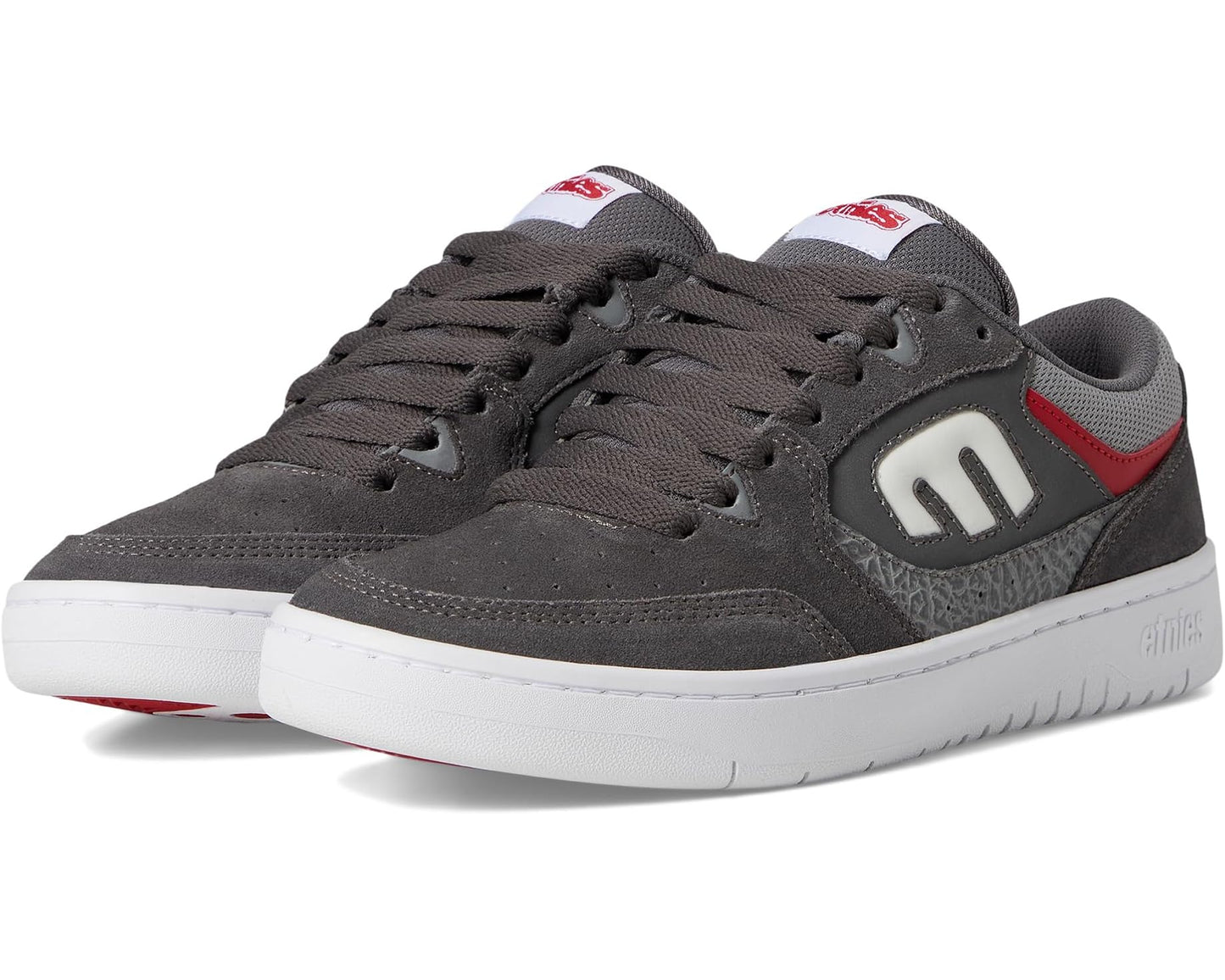 Men's etnies Loot Grey/Light Grey/Red