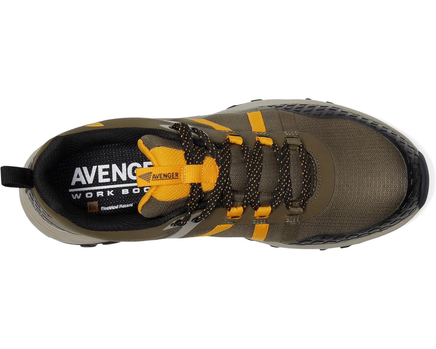 Men's Avenger Work Boots Aero Trail Olive/Yellow