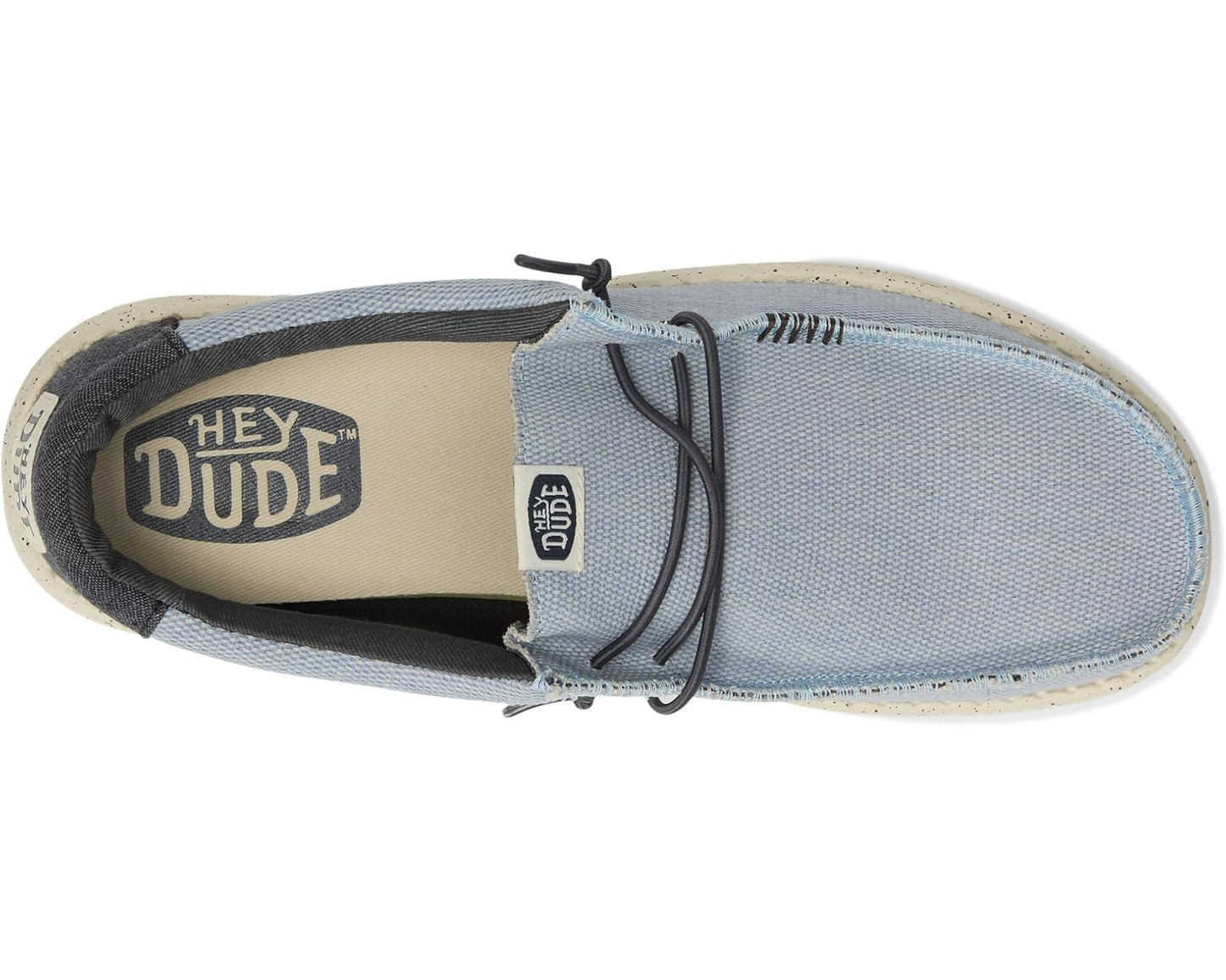 Men's Hey Dude Wally Coastline Jute Light Blue