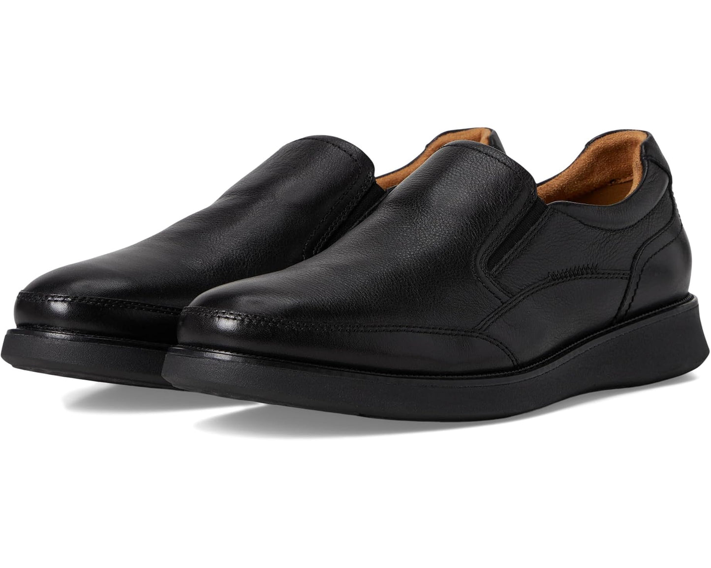 Men's Florsheim Launch Moc Toe Slip-On Black