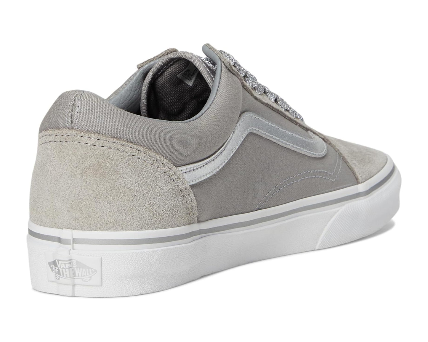 Unisex Vans Old Skool Metallic Pop Gray