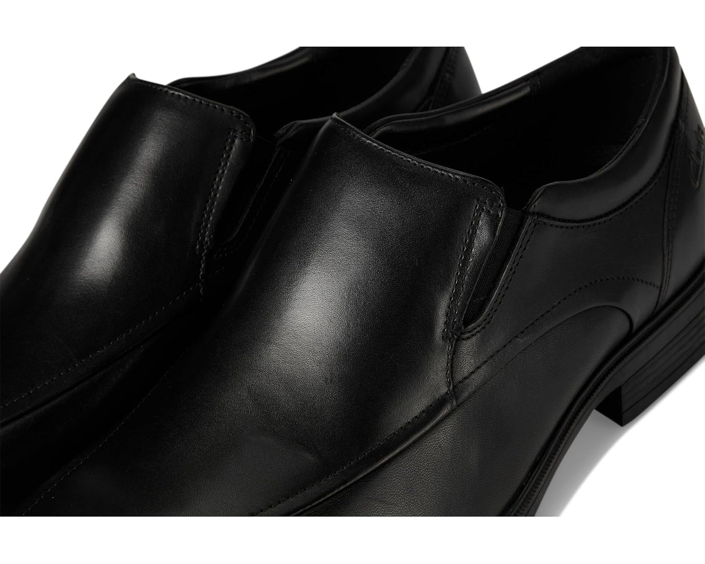 Men's Clarks Steadwell Step Black Leather