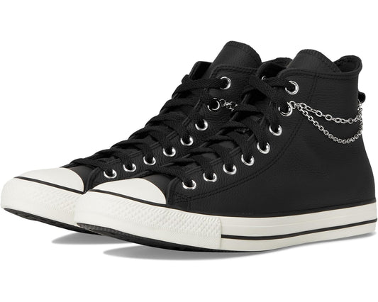 Unisex Converse Chuck Taylor All Star Chains Black/Silver/Egret
