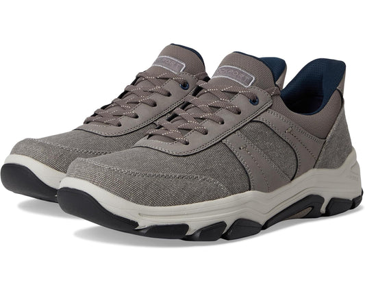 Men's Rockport Rhett Grey Canvas