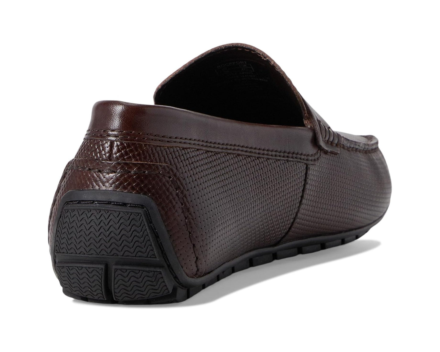 Men's Rockport Tayo Dark Brown Embossed Leather