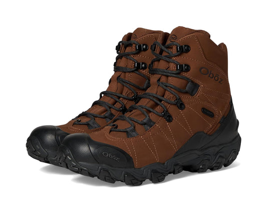Men's Oboz Bridger 8 Insulated B-Dry Grizzly