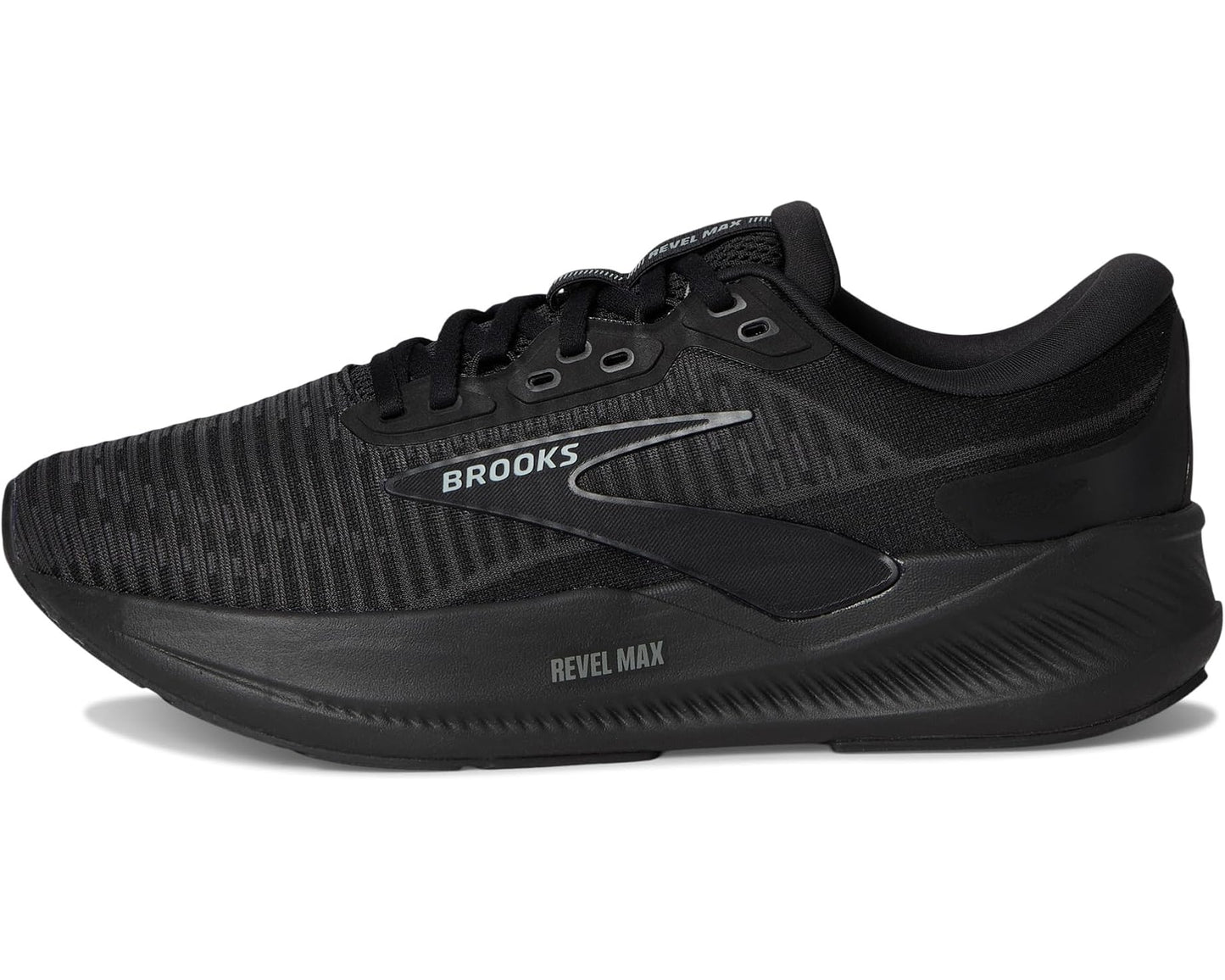 Men's Brooks Revel Max Black/Black/Ebony