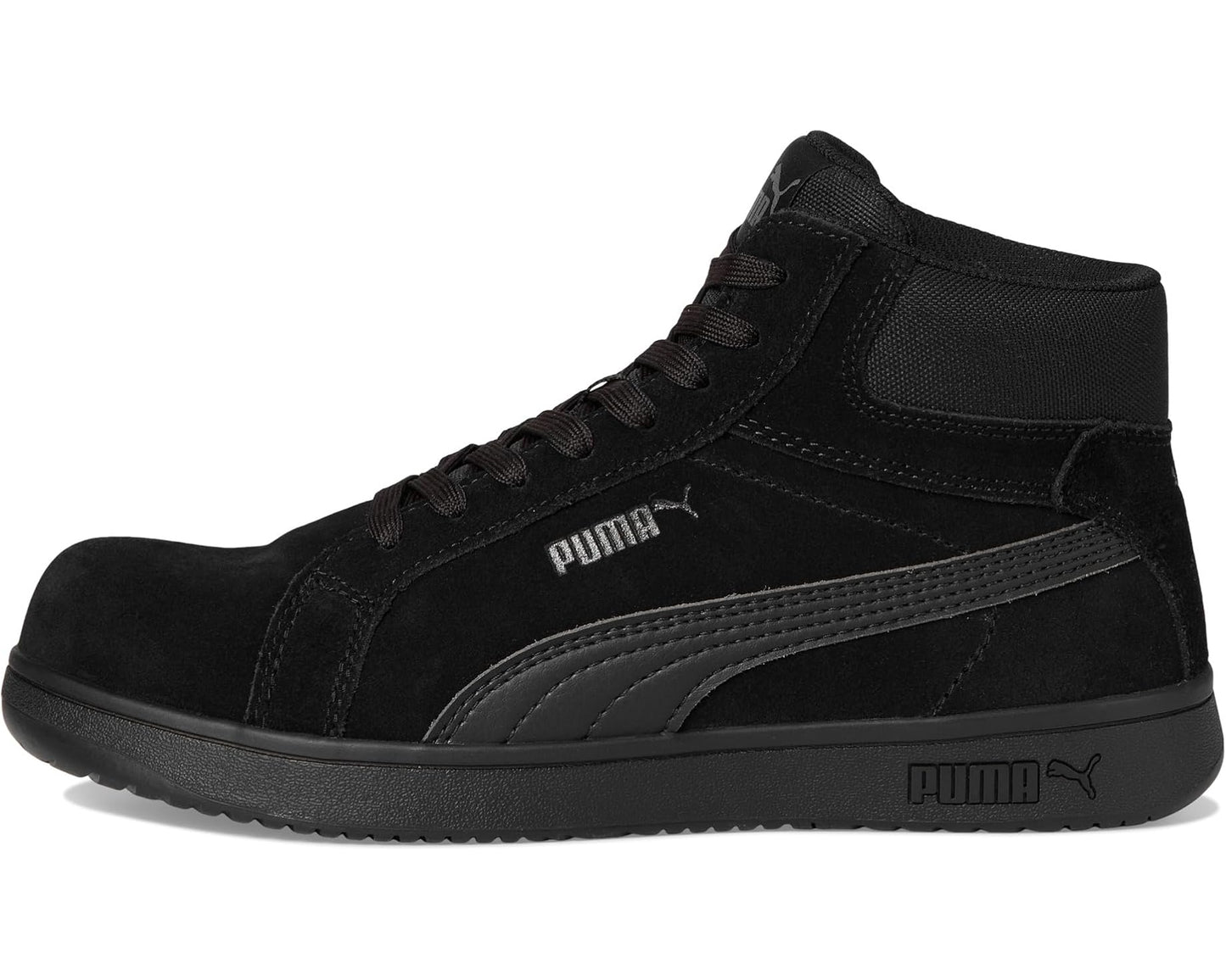 Men's PUMA Safety Iconic Suede Mid EH Black/Black/Black