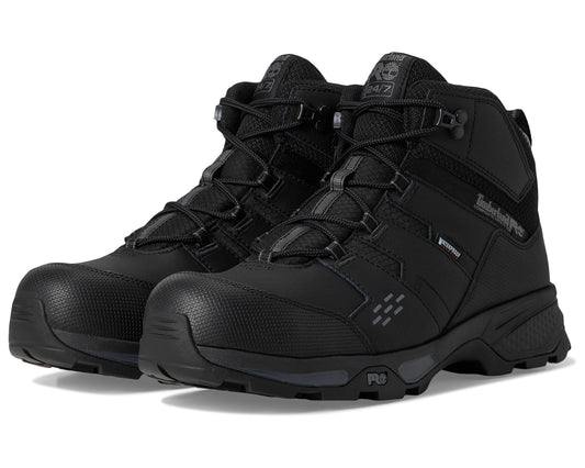 Men's Timberland PRO Switchback LT 6 Inch Composite Safety Toe Waterproof Black/Grey