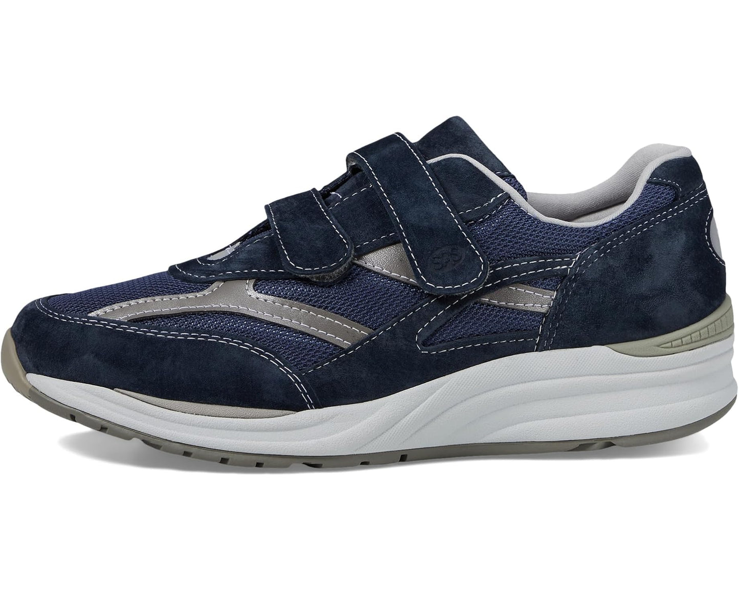 Men's SAS JV Mesh Adjustable Comfort Walking Sneaker Blue