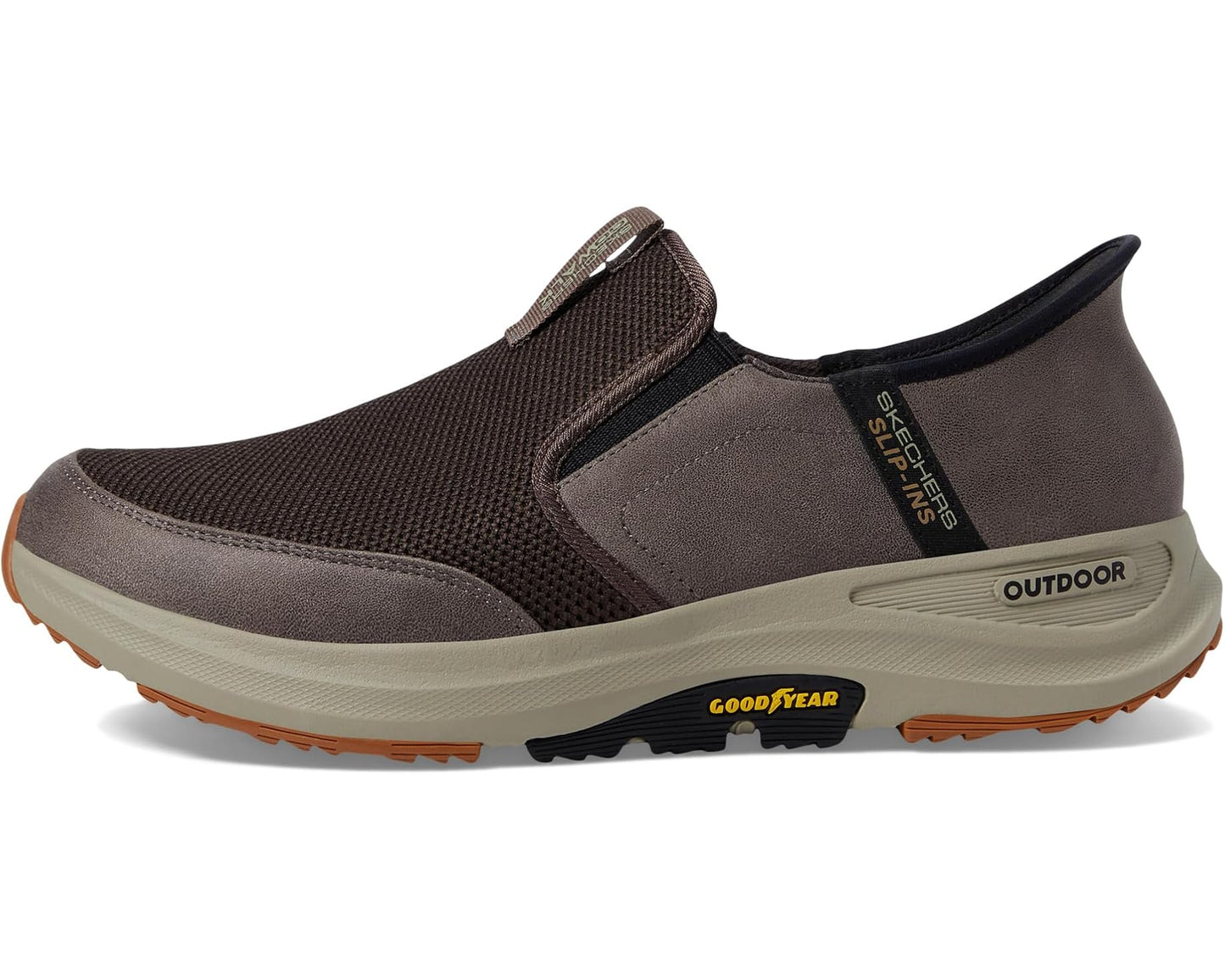 Men's SKECHERS Performance Go Walk Outdoor Hands Free Slip-Ins Brown